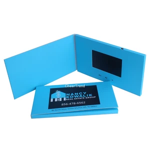 high quality custom colorful gift products video display video