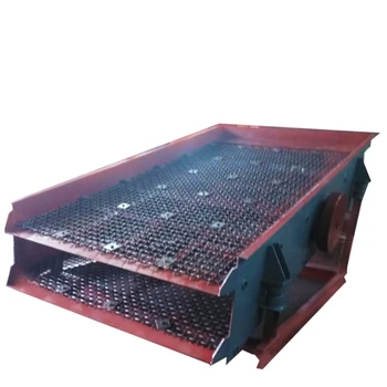 Industrial horizontal quarry rock vibrating screen with eccentricity vibrator