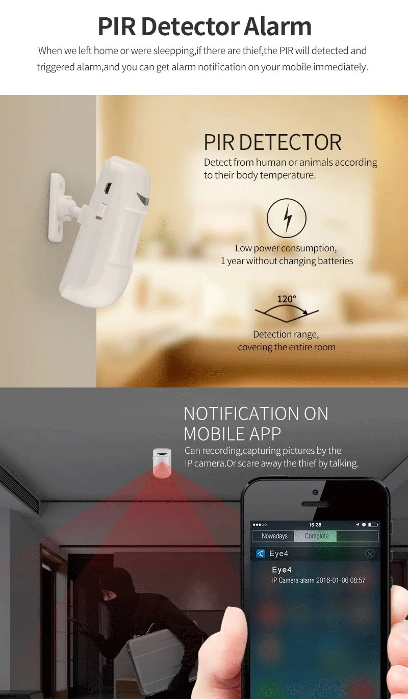2017 VStarcam innovative Home security alarm system zigbee ip camera - ANKUX.COM
