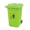 240L HDPE garbage containers recycled wheelie bin big size rubbish bin