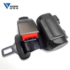YT08C Black Ultra thin 2 points Stretching Bus Seats Car Seat belt