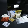 Clear Drug Packaging Custom Printed Recloseable Medicine Plastic Bag