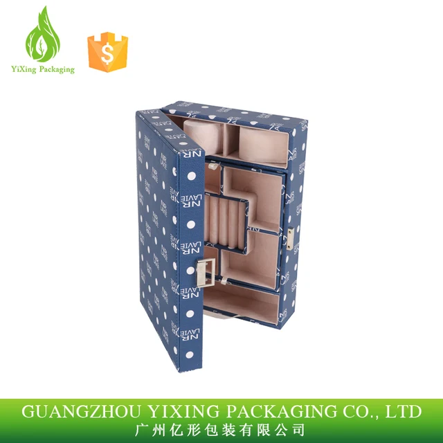 hot sell custom fashion leather velvet gift jewelry box
