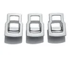 Chrome car door window switch Button Cover For Discovery 4 For Range Rover Sport 2010 2011 2012 2013 Auto Accessory