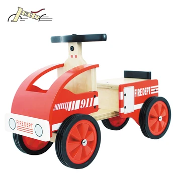 wooden ride on tractor