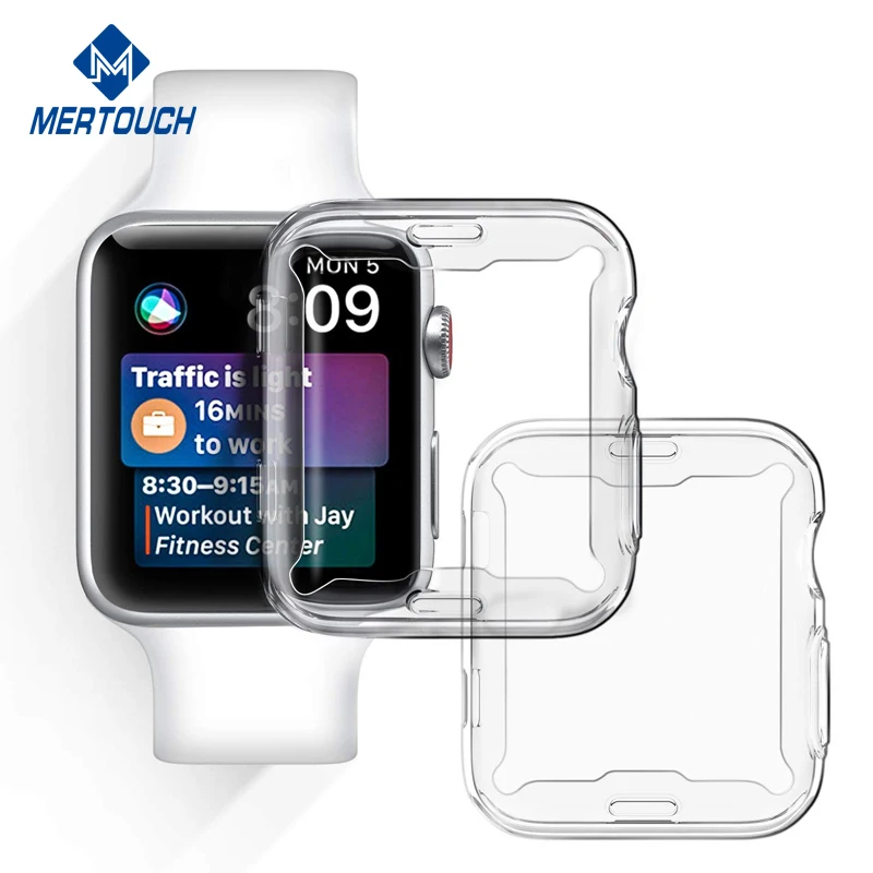 Wholesale full protective transparent TPU case for Apple watch series 4 40mm 44mm clear case for watch 4
Wholesale full protective transparent TPU case for Apple watch series 4 40mm 44mm clear case for watch 4