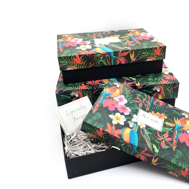 wholesale printed premium custom paper gift box for packaging