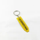 Custom printed logo on blank metal key chain