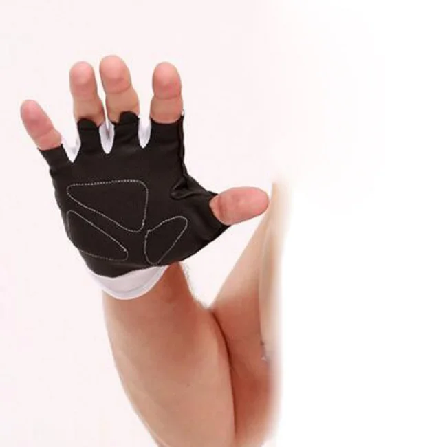 メンズウエイトリフティング手袋革グリップジムワークアウトボディービルフィットネス手袋