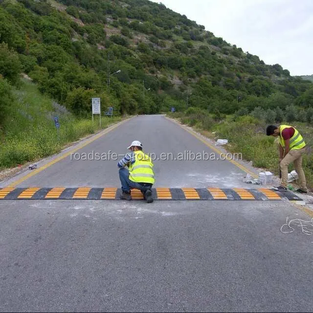 rubber speed bump
