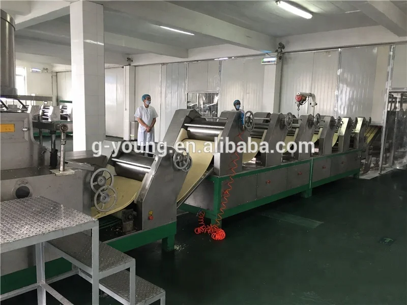china factory sell hot sale fully automatic High Performance Ramen Instant Noodle Machine