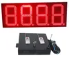 Hidly High Efficient and Bright 12 inch 7 Segment Waterproof LED Gas Price Screen Display 4 Digit for Petrol Station