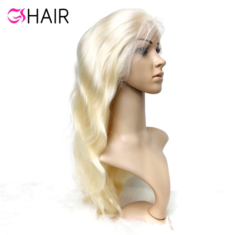 Top selling cheap Peruvian cuticle aligned full front lace long blonde human hair wig color 613 for black women, 613#
Top selling cheap Peruvian cuticle aligned full front lace long blonde human hair wig color 613 for black women, 613#