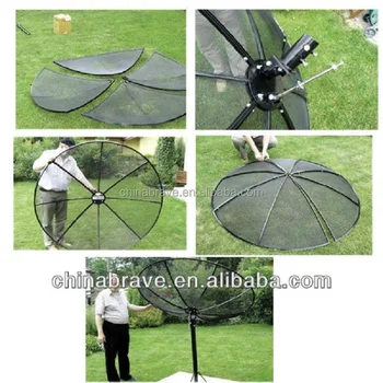 umbrella satellite dish