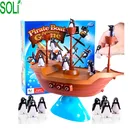 Toy Balance Penguin Pirate Ship Thrilling Interactive Kids Board Games