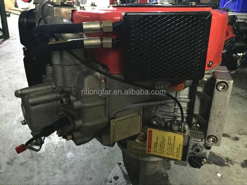 22hp Vertical Shaft Aircooled 2 Cylinder 4 Stroke Diesel Engine For