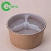 Non-toxic 3 section food PP plastic divider plate round plate divider