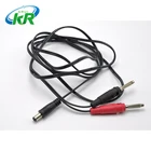 DC jack to banana plug currency detector wiring harness