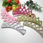 Craft Glitter Felt Party Kids Birthday Crown Baby Girl Hair Clip Headband Accessories