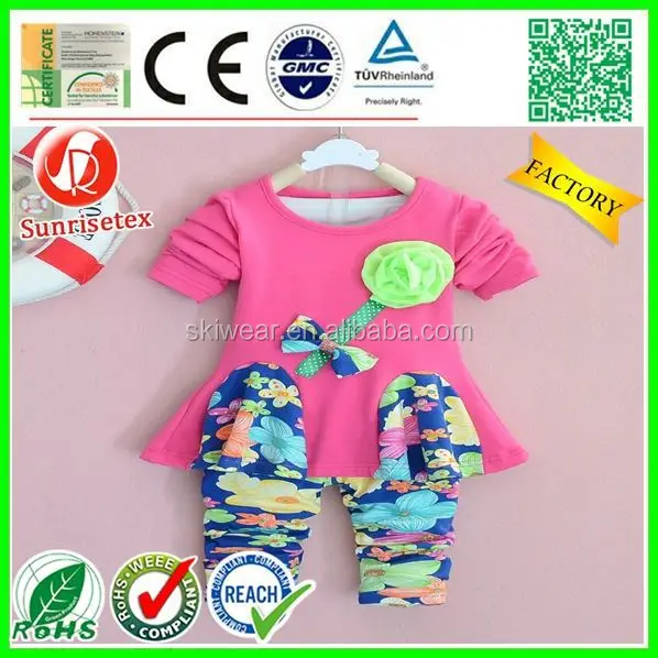 New design Cheap child clothing babywear Factory