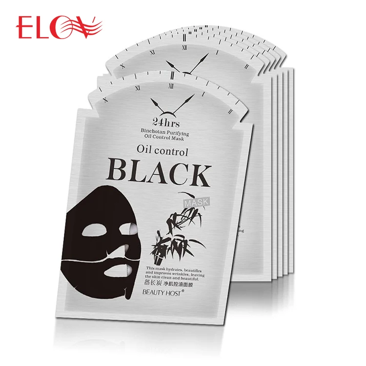 Private Label OEM Service Binchotan Purifying Oil Control Black Sheet Face Mask For Sale
Private Label OEM Service Binchotan Purifying Oil Control Black Sheet Face Mask For Sale