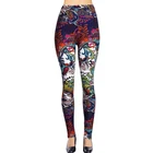 Indian trousers yoga custom flower printed leggings for women