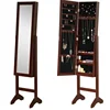 Factory modern display cabinet jewelry with mirror
