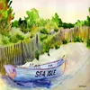 Colorful Home Decor Boat And Sea Wallpap Art Wall Canvas Painting Pictures