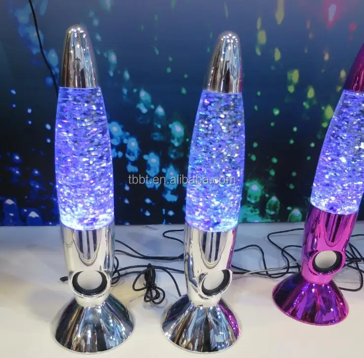 bluetooth glitter lamp speaker