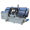 China 400mm dia high precision hydraulic automatic cnc metal band saw with auto feed