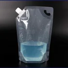 50ml~4.5L transparent spouted bag liquid water bag