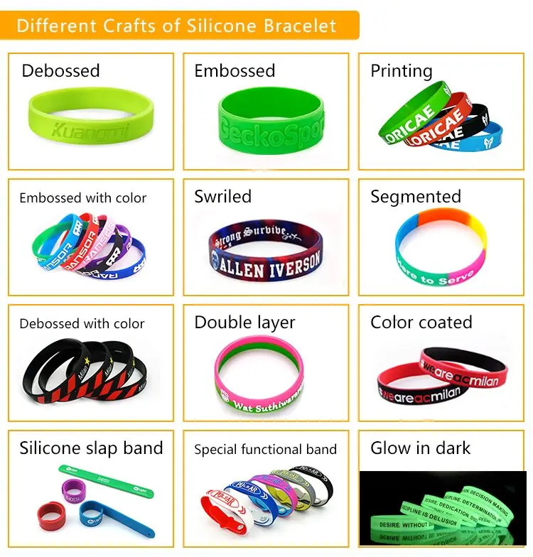 Hot Sales Custom Power Energy Silicone Wristband Bracelet With Logo