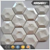 White Glazed Ceramic Floor Tile, Bathroom 3D Design Ceramic Wall Tile
