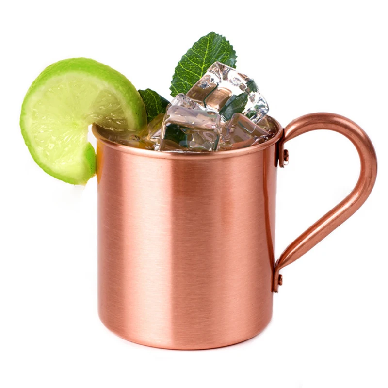 Pure Copper Mug Handle European American Style Moscow Mule Cocktail Glass Pure Copper Cup Restaurant Bar Cold Drink Cup
Pure Copper Mug Handle European American Style Moscow Mule Cocktail Glass Pure Copper Cup Restaurant Bar Cold Drink Cup