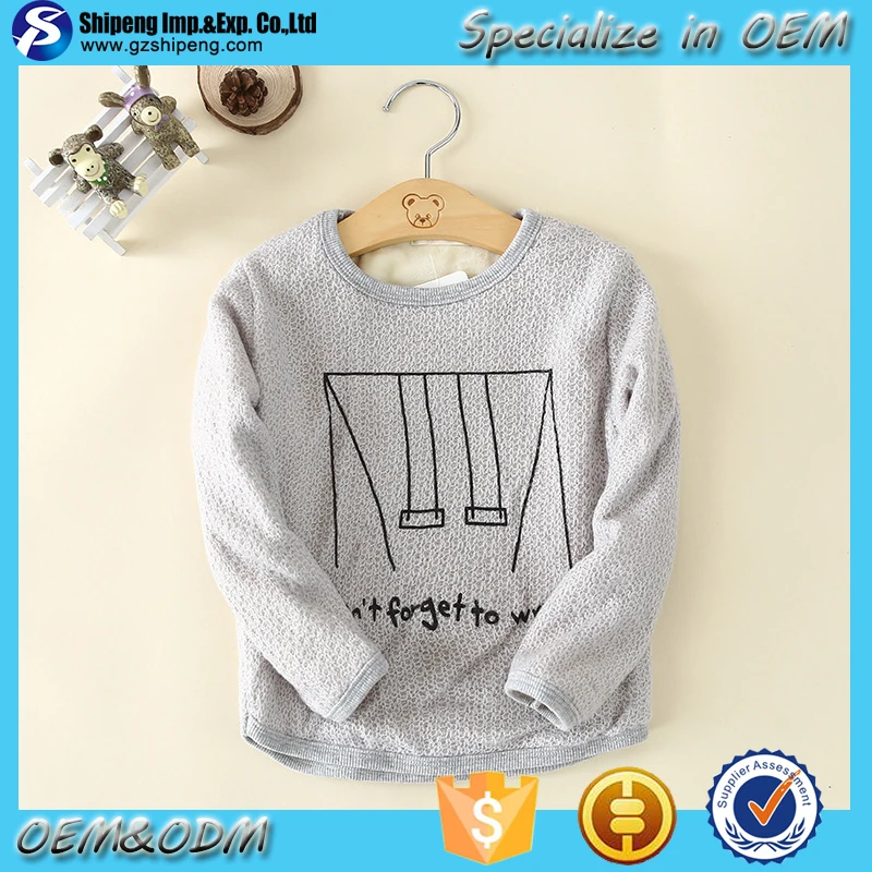 2016 new design girl sweater child sweater custom knit sweater