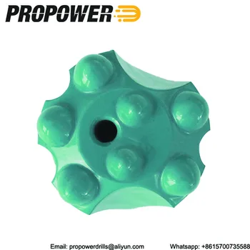 Propower Tungsten Carbide Rock Drill Bit 7 Tips 38mm 36mm 34mm Taper Button Bit Sharpener
