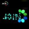 Man made glow in the dark cobble rocks for garden stone for landscape