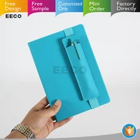 A5 Pu Leather Notebook With Elastic