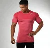 men fitness Seamless Gym T Shirt Compression Wear