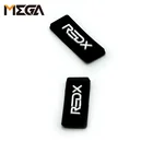 Sew on embossed custom private brand name 3D garment soft pvc luggage tags rubber brand clothing label rubber tag