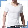 China Supplier Short Sleeve 96 Cotton 4 Spandex Basic White T Shirt