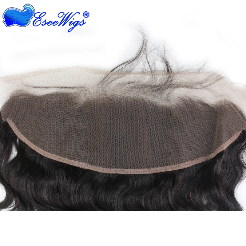 Virgin Brazilian Hair Lace Frontal Closure Body Wave 13x4 human hair lace frontal bleached knots
