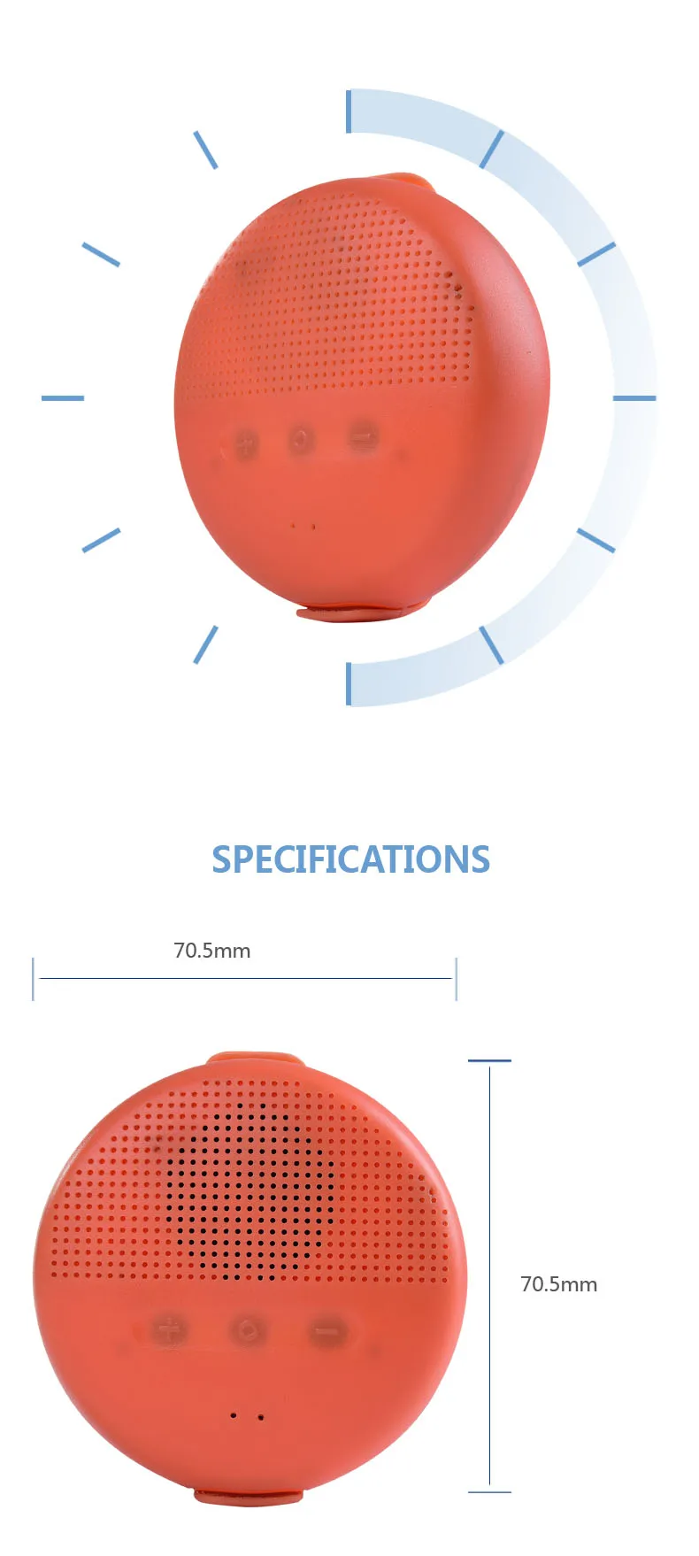 Hands free calling small mp3 IPX7 waterproof oem wireless active mini bluetooth smart speaker - ANKUX.COM