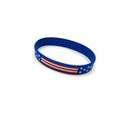 Wholesale 2018 World Memorial Cup Gifts Wan Guo Flag Silicone Bracelet