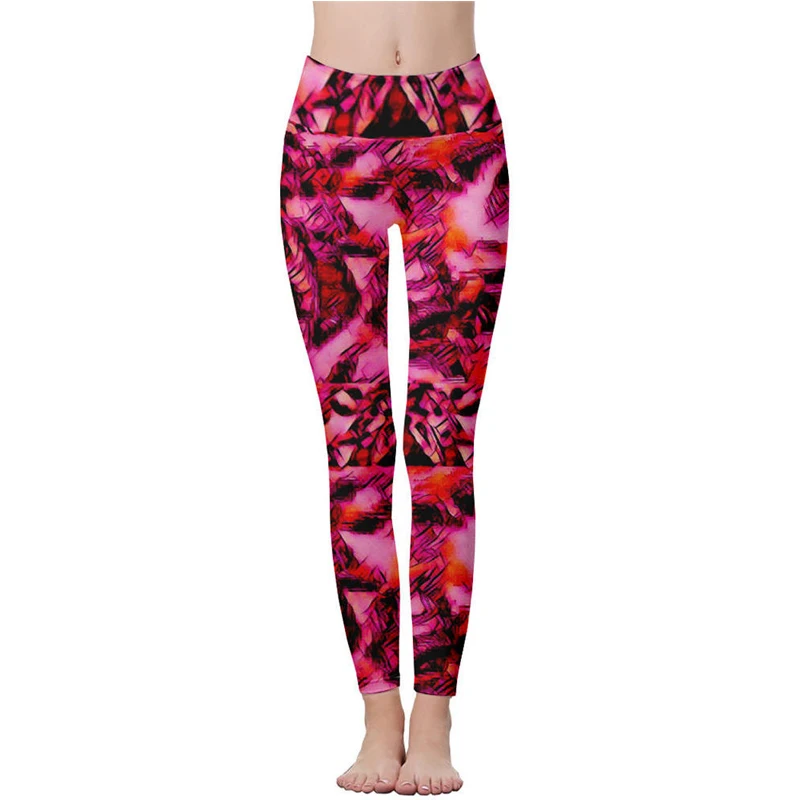 Women 3D Printing Yoga Leggings Wintergear Baselayer Full Length Pants Pink and Red
Women 3D Printing Yoga Leggings Wintergear Baselayer Full Length Pants Pink and Red