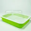 water planting plastic polystyrene heat preservation seedling tray nursery sprout trays price planting pot