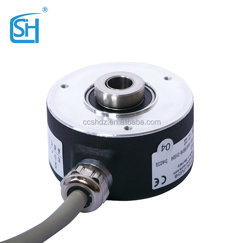 Indurative Axle Incremental Rotary Encoder High Resolution Stable Working Performance for Machine Speed Position Control