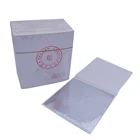 High quality Imitation Silver Leaf Taiwan Imitation Gold foil 8 X 8.5 cm 500 sheets per pack