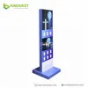 Custom Retail Store POS Floor Electronic Cigarette Cardboard Advertising Display Stand E liquid E cig Display Stand POP Display