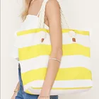 2018 Hot Sale Women Shoulder Bag Rope Handle Canvas Shopping Tote Bag